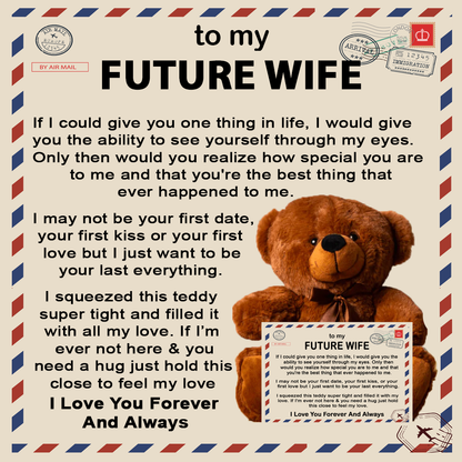 To My Future Wife - Teddy Bear Gift Set - LM004