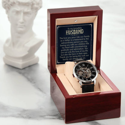 To My Husband - A Modern Timepiece