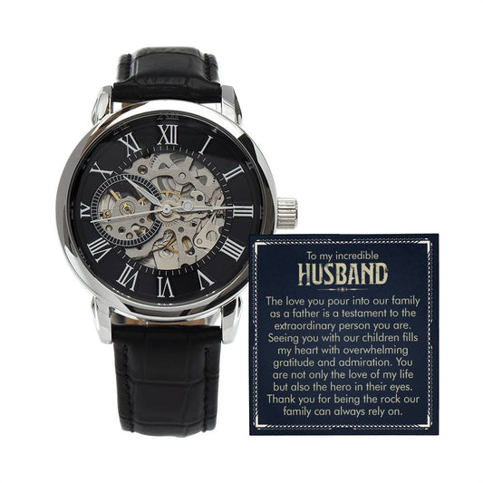 To My Husband - A Modern Timepiece