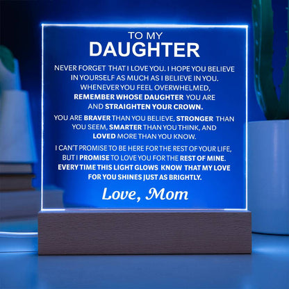 To My Daughter - Acrylic Gift Set - LM005