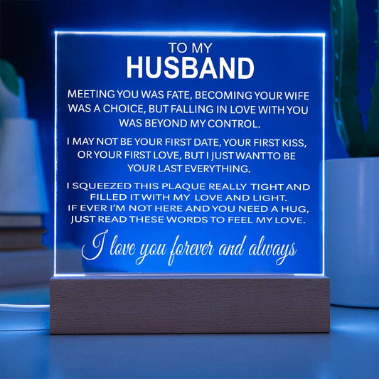 To My Husband - Acrylic Gift Set - LM006