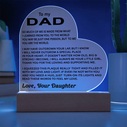 To My Dad - Acrylic Gift Set - LM004