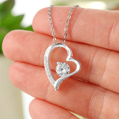 To My Wife - Forever Heart Necklace Gift Set - LM002