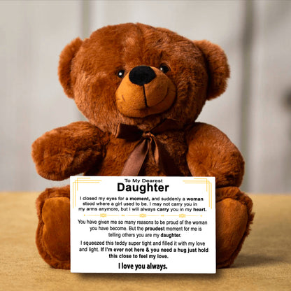 To My Daughter - Teddy Bear Gift Set - LM007